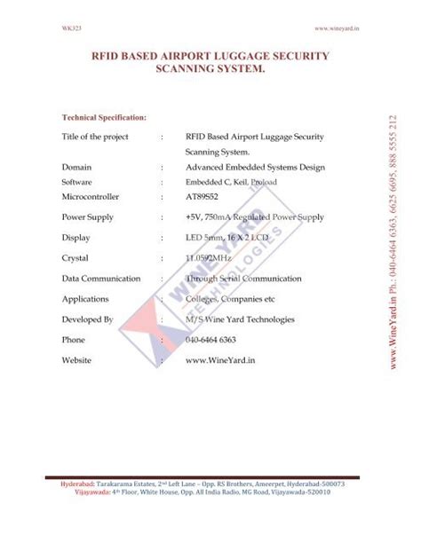 rfid based airport luggage security scanning system project|RFID Airport Luggage Scanning System .